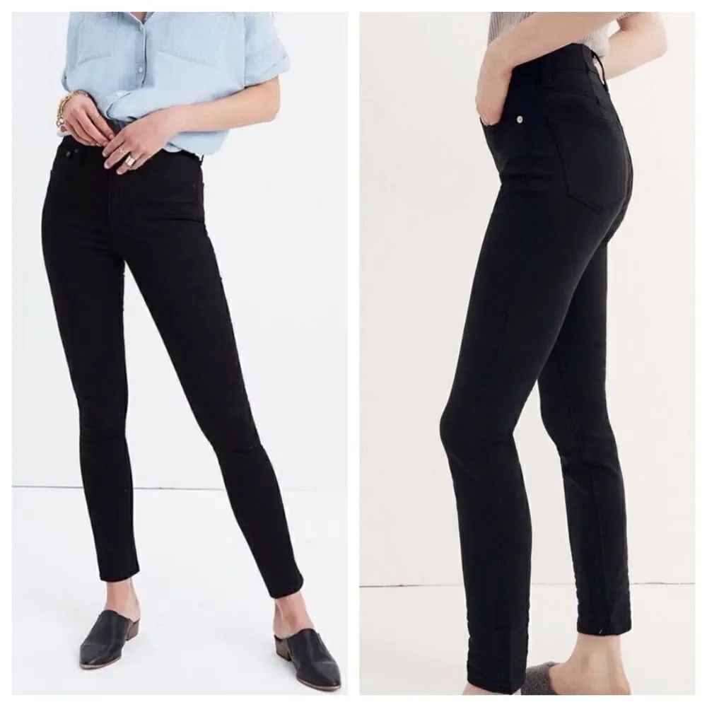 Madewell 10" High Rise Skinny Jeans Size 25